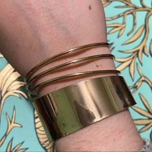 gold cuff bracelet